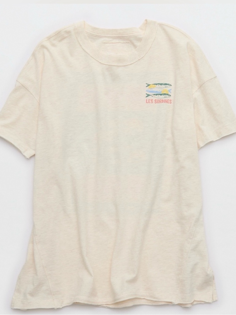 Aerie Oversized Boyfriend Graphic T Shirt Size Large - Picture 5 of 6